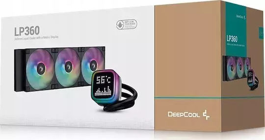 Deepcool LP360 AIO CPU Water Cooling System With 3 120mm Fans And ARGB Lighting