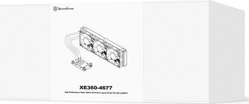 Silverstone XE360-4677 Υδρόψυξη AIO CPU με 3 Ανεμιστήρες 120mm