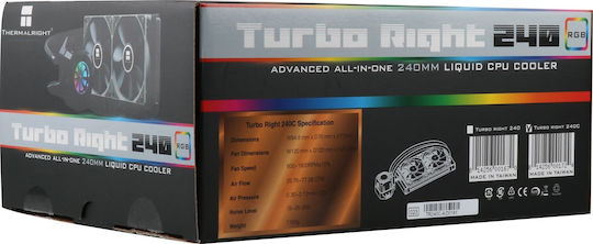 Thermalright Turbo Right 360 C Sisteme De Răcire Cu Apă AIO CPU Cu 3 Ventilatoare 120mm