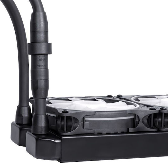 Alphacool Eisbaer Pro Aurora 240 Sisteme De Răcire Cu Apă AIO CPU Cu 2 Ventilatoare 120mm Și Iluminare RGB