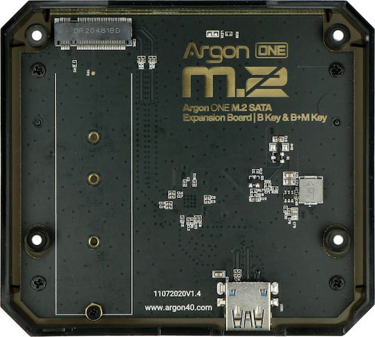 Argon40 Argon ONE Μ.2 - Raspberry Pi 4 Aluminum Case
