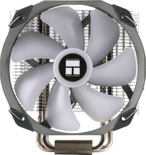 Thermalright HR-02 Plus Ψύκτρα Επεξεργαστή για Socket AM4/AM5/115x με ARGB Φωτισμό Λευκή