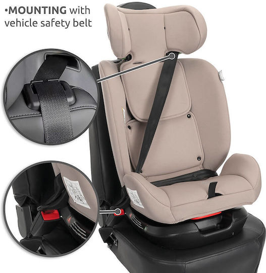 Lorelli Voyager Baby Car Seat i-Size Black 0-36 kg