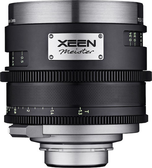 Samyang Full Frame Φωτογραφικός Φακός XEEN Meister 35mm T1,3 για Canon EF Mount Μαύρος