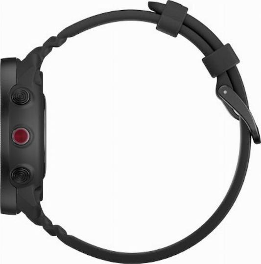 Polar Vantage M3 45mm Αδιάβροχο Smartwatch με Παλμογράφο (Μαύρο)