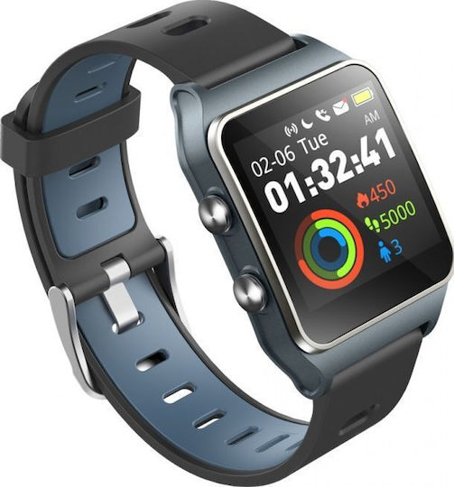 Umax In-band P1 Pro 47mm Smartwatch με SIM (Μπλε)