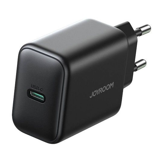 Joyroom Φορτιστής Χωρίς Καλώδιο GaN με Θύρα USB-C 45W Power Delivery Μαύρος (JR-TCG13)