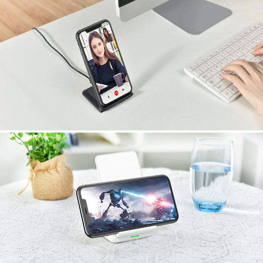 Choetech Kabelloses Ladegerät (Qi Pad) 10W Black / White (T524-S)