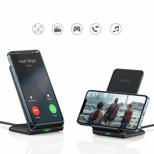 Choetech Kabelloses Ladegerät (Qi Pad) 10W Black / White (T524-S)