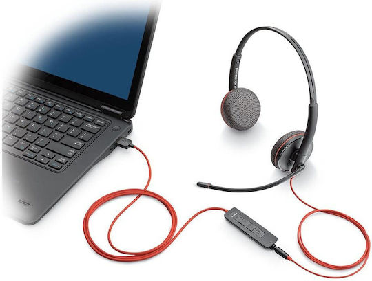 HP Poly Blackwire 3310 M USB-C/A VOIP Headset (8X216AA)