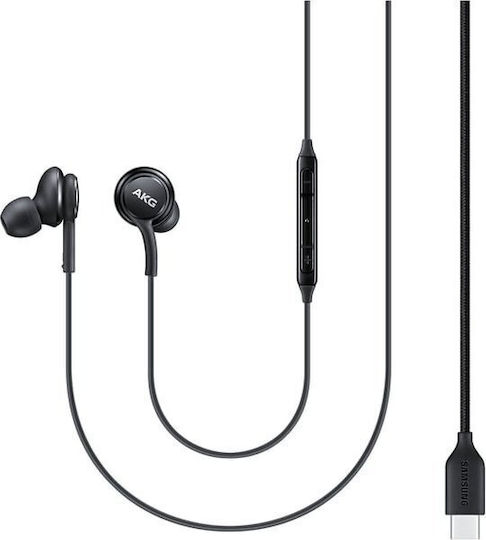 Samsung GH59-15252A In-ear Handsfree με Βύσμα USB-C Μαύρο (Bulk)
