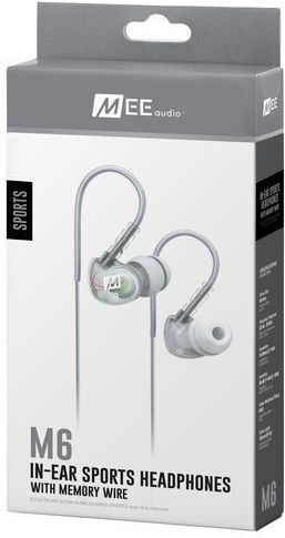 Mee Audio M6 In-ear Handsfree με Βύσμα 3.5mm Μαύρο