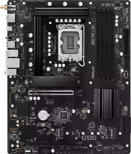 ASRock B860 Pro-A WiFi Motherboard ATX με Intel 1851 Socket 90-MXBRL-A0UAYZ