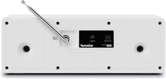 Technisat DigitRadio 4 Επιτραπέζιο Ραδιόφωνο Ρεύματος DAB+ με Bluetooth Λευκό