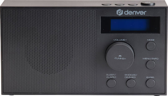 Denver DAB-51B Επιτραπέζιο Ραδιόφωνο Μαύρο