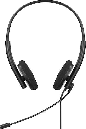Sandberg Office On Ear Căști Multimedia cu microfon și conexiune USB-C