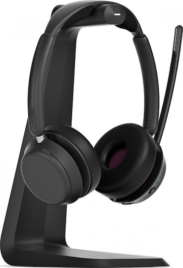 Epos Impact 1061 Duo with Stand Ασύρματα On Ear Multimedia Ακουστικά με μικρόφωνο και σύνδεση Bluetooth