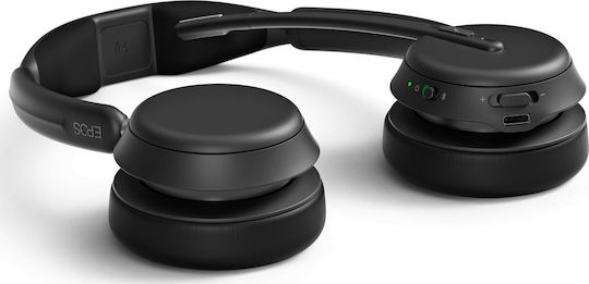 Epos Impact 1060 Duo Ασύρματα On Ear Multimedia Ακουστικά με μικρόφωνο και σύνδεση Bluetooth