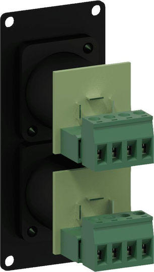 Caymon Casy Модул 2x Nl4mp Speakon конектори Casy142/b