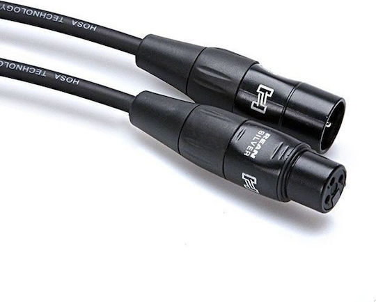 Hosa XLR male to XLR female 3m Cable (HMIC-010)