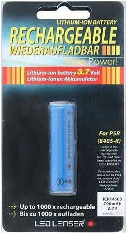 LedLenser Επαναφορτιζόμενη Μπαταρία 14500 Li-ion 700mAh 3.7V 1τμχ