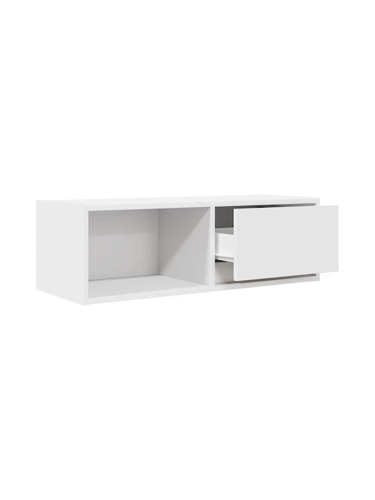 Vidaxl Έπιπλα Τηλεόρασης 2 Τεμ 80x31x25,5 Εκ Επεξεργασμένο Ξύλο Λευκό