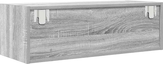 Vidaxl Έπιπλα Τηλεόρασης 2 Τεμ 80x31x25,5 Εκ Επεξεργασμένο Ξύλο Γκρι