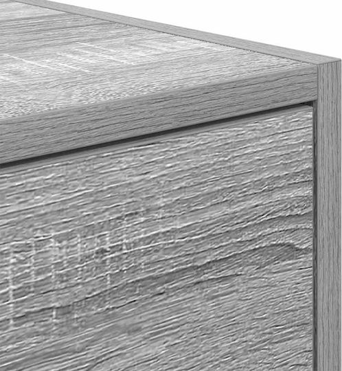 Vidaxl Έπιπλα Τηλεόρασης 2 Τεμ 80x31x25,5 Εκ Επεξεργασμένο Ξύλο Γκρι