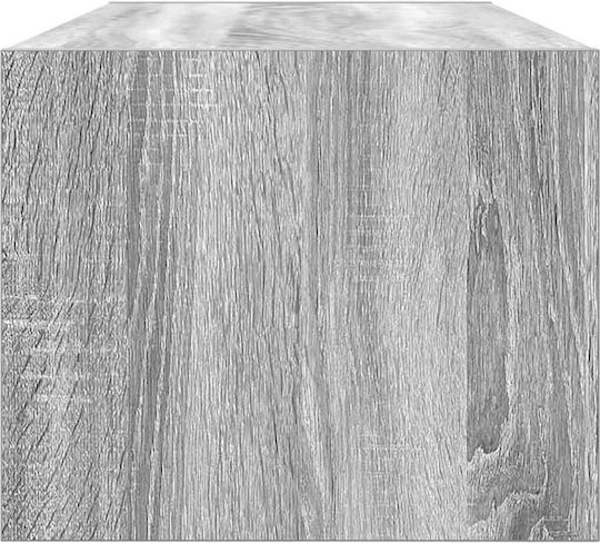Vidaxl Έπιπλα Τηλεόρασης 2 Τεμ 80x31x25,5 Εκ Επεξεργασμένο Ξύλο Γκρι