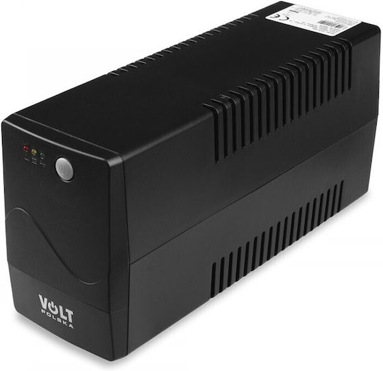 Volt Pico UPS Line-Interactive 1000VA 600W με 2 Schuko Πρίζες