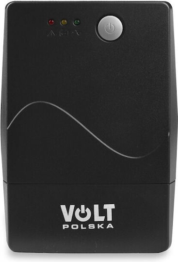 Volt Pico UPS Line-Interactive 1000VA 600W με 2 Schuko Πρίζες