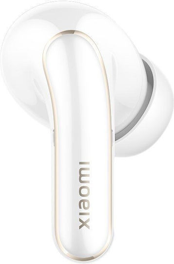 Xiaomi Buds 5 Pro Bluetooth Handsfree Earphones with Sweat Resistance and Charging Case Ceramic White