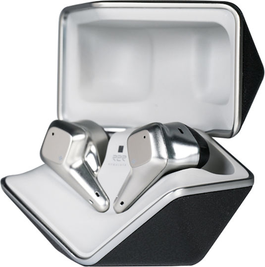 HiFiman Svanar Wireless In-ear Bluetooth Handsfree Ακουστικά με Θήκη Φόρτισης Γκρι