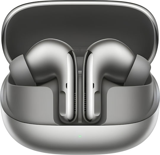 Xiaomi Buds 5 Pro Bluetooth Handsfree Ακουστικά με Αντοχή στον Ιδρώτα και Θήκη Φόρτισης Titan Gray