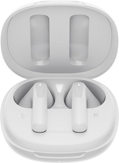 QCY AilyBuds E20 Bluetooth Handsfree Earphones with Sweat Resistance and Charging Case White