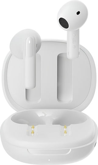 QCY AilyBuds E20 Bluetooth Handsfree Earphones with Sweat Resistance and Charging Case White