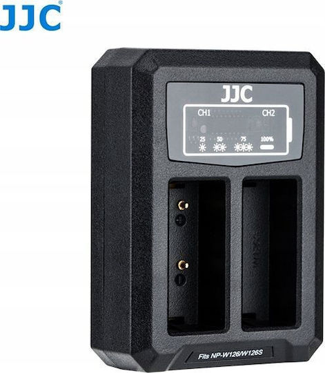 JJC Doppelter Batterieladegerät Kompatibel mit Fujifilm