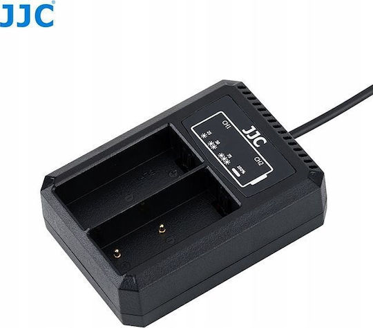 JJC Double Battery Charger Compatible with Olympus