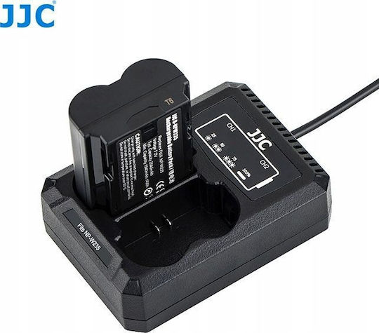 JJC Doppelter Batterieladegerät Kompatibel mit Fujifilm
