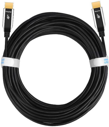 Tb Energy HDMI 2.0 Премиум Високоскоростен 4K 60Hz HDR Кабел HDMI Мъжки - HDMI Мъжки 20м Черен