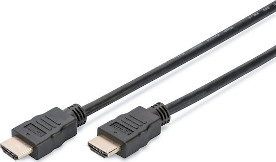 Digitus HDMI 2.0 Premium High Speed 4K 60Hz HDR Cable HDMI Male - HDMI Male 2m Black