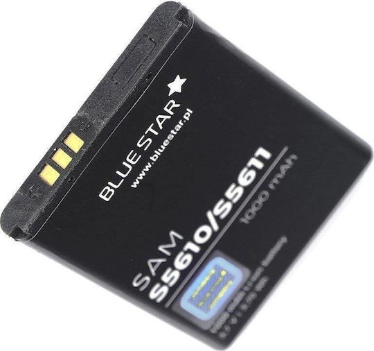 Blue Star Compatible Replacement Battery 1000mAh for S5610, S5611, L700, S3650 Corby, S5620, B34110