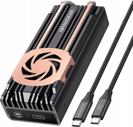 Graugear Case for Hard Drive M.2 SATA III with Connection Type-C