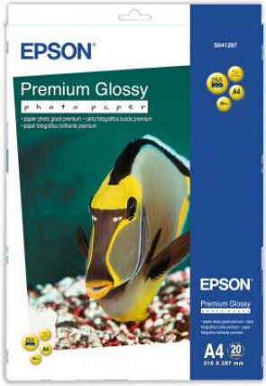 Epson Photo Paper A4 (21x30) 255gr/m² for Printers Inkjet 20 Sheets