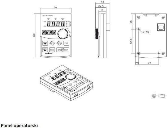 F&F Инвертор 2200W Трифазен FA-1LX022