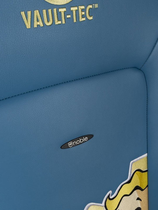 Noblechairs Hero Fallout Vault-Tec Edition Καρέκλα Gaming Δερματίνης με Ρυθμιζόμενα Μπράτσα Μπλε