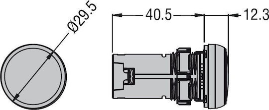 Lovato Electric LED Indicator luminos 24V Galben 1buc LPMLB5