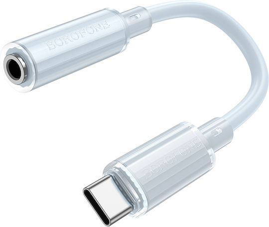Borofone Converter USB-C male to 3.5mm female Yellow 1pcs