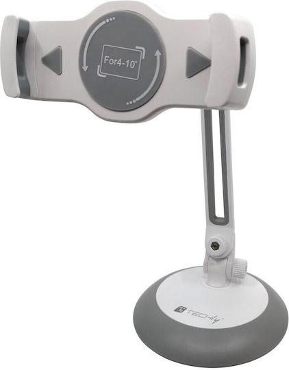 Techly Desk Stand for Mobile in White color ICA-TBL165