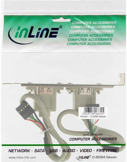 InLine USB Connector (1τμχ) (33390)